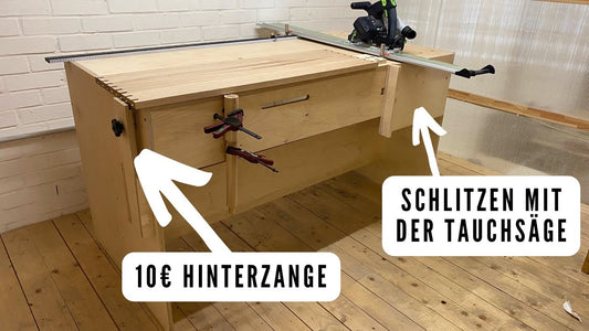 Werkbank/Hobelbank aus Multiplex