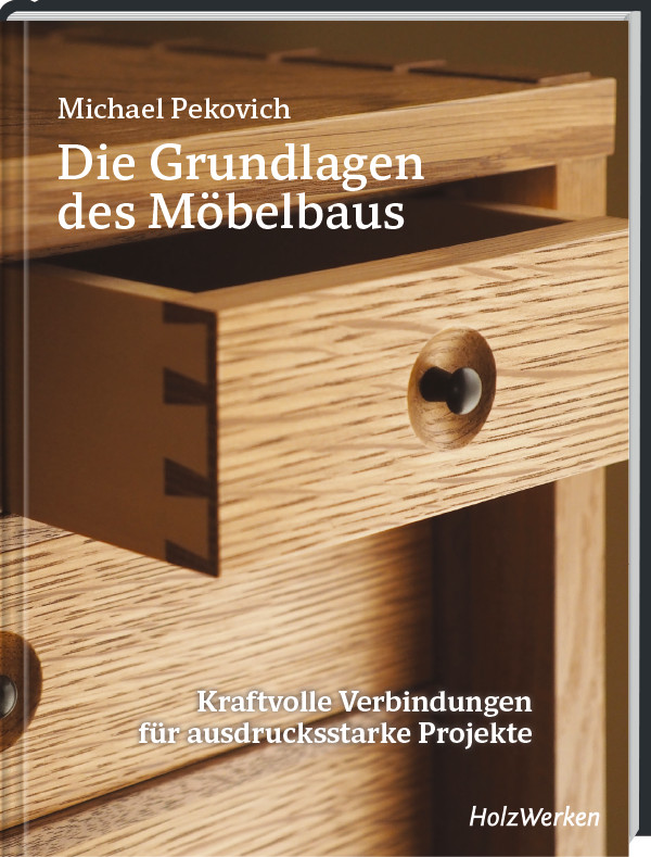 Buch „Die Grundlagen des Möbelbaus“ von Mike Pekovich