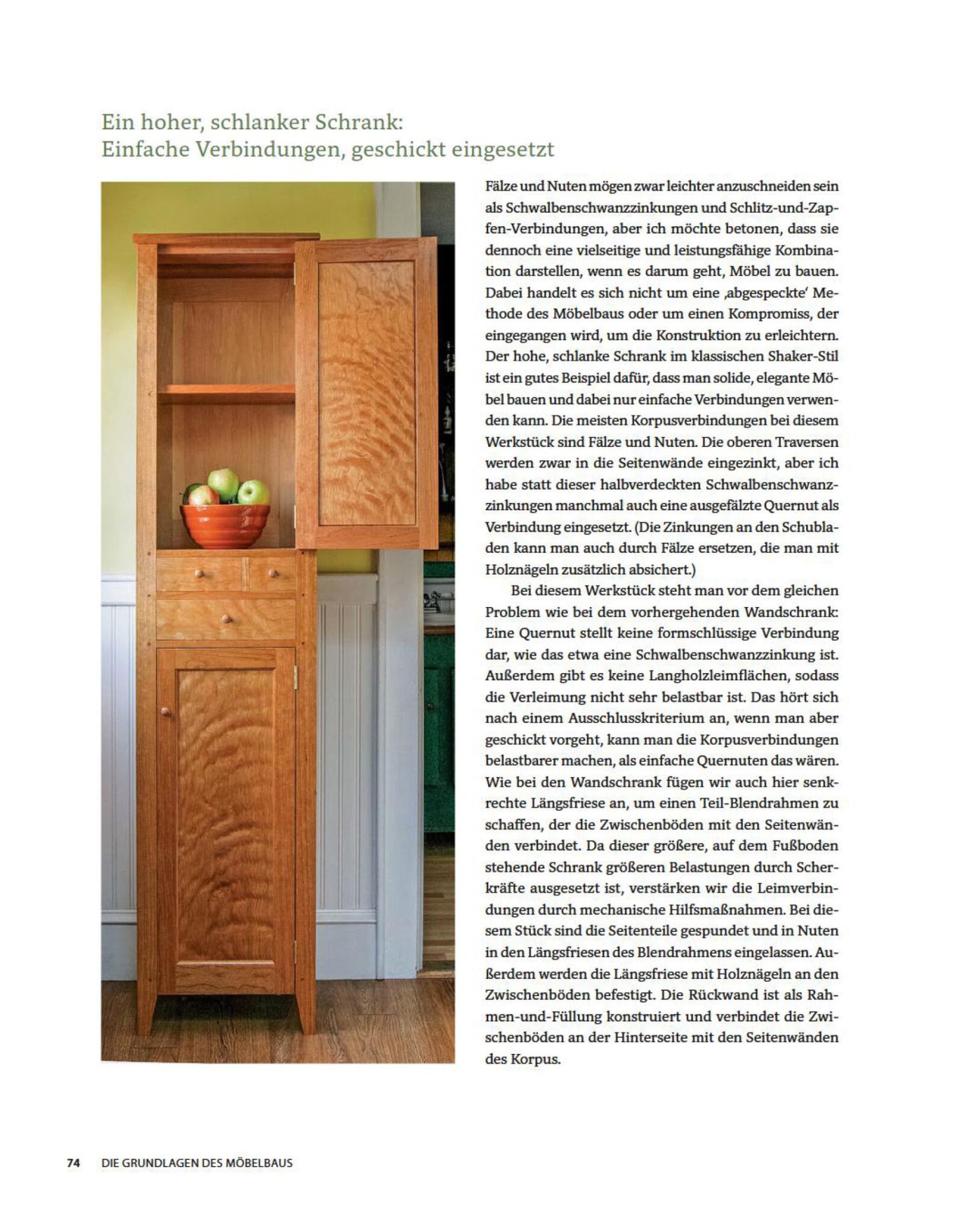 Buch „Die Grundlagen des Möbelbaus“ von Mike Pekovich