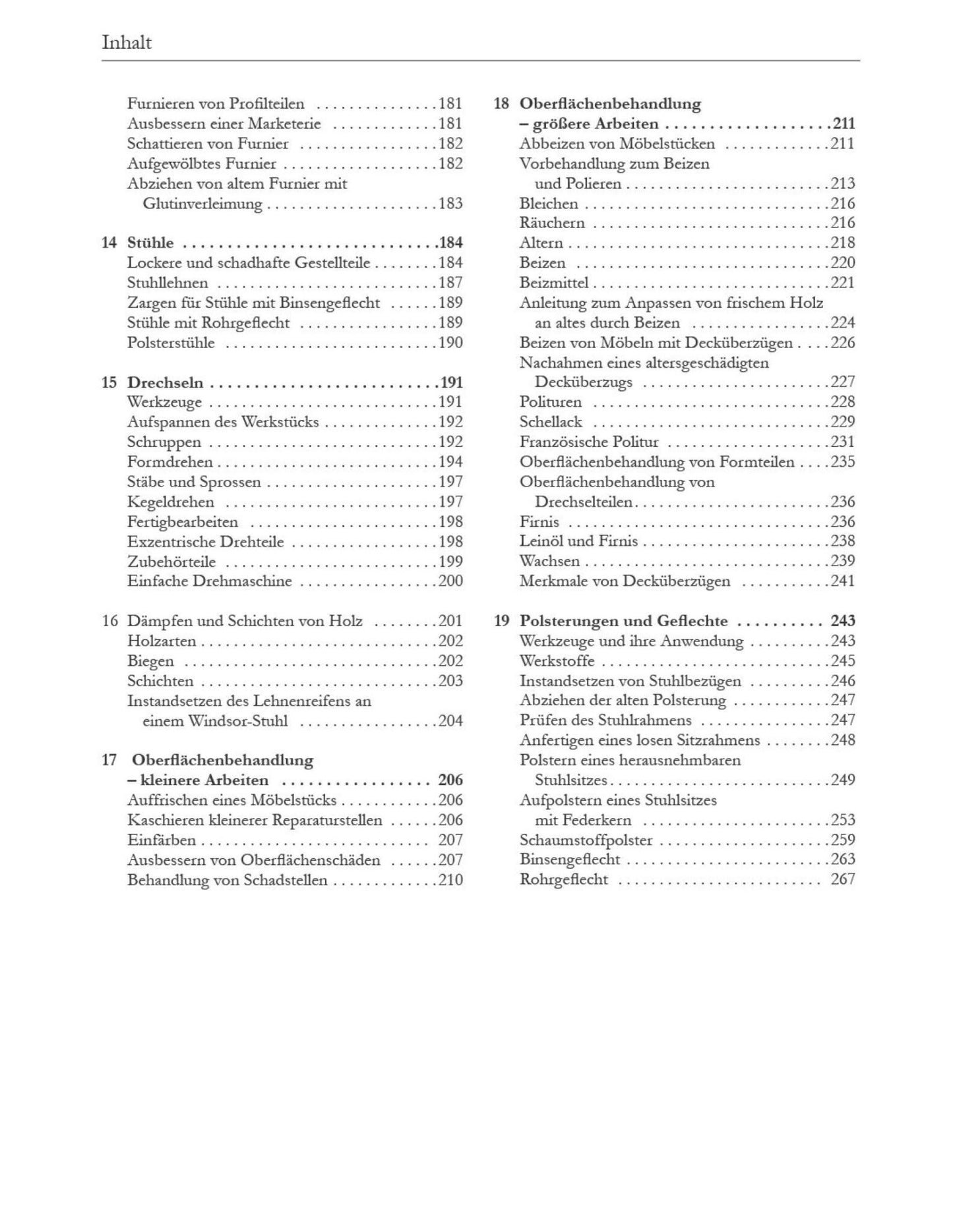 Buch „Handbuch Möbel aufarbeiten“ von Georg Buchanan