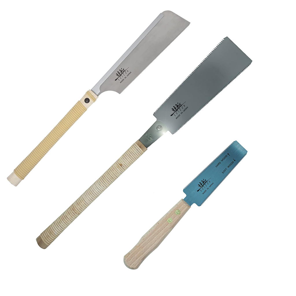 Set of 3 Japanese saws from Suizan