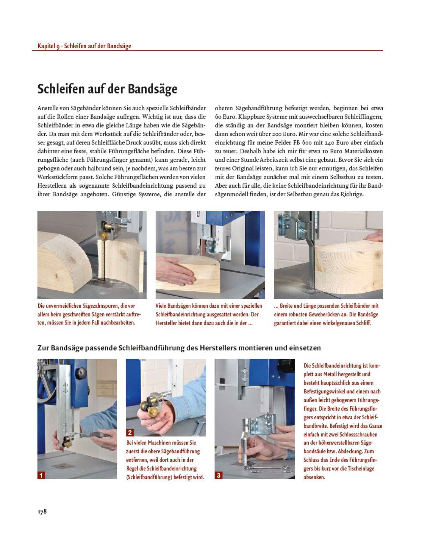 Buch „Stationärmaschinen Bandsäge" von Guido Henn