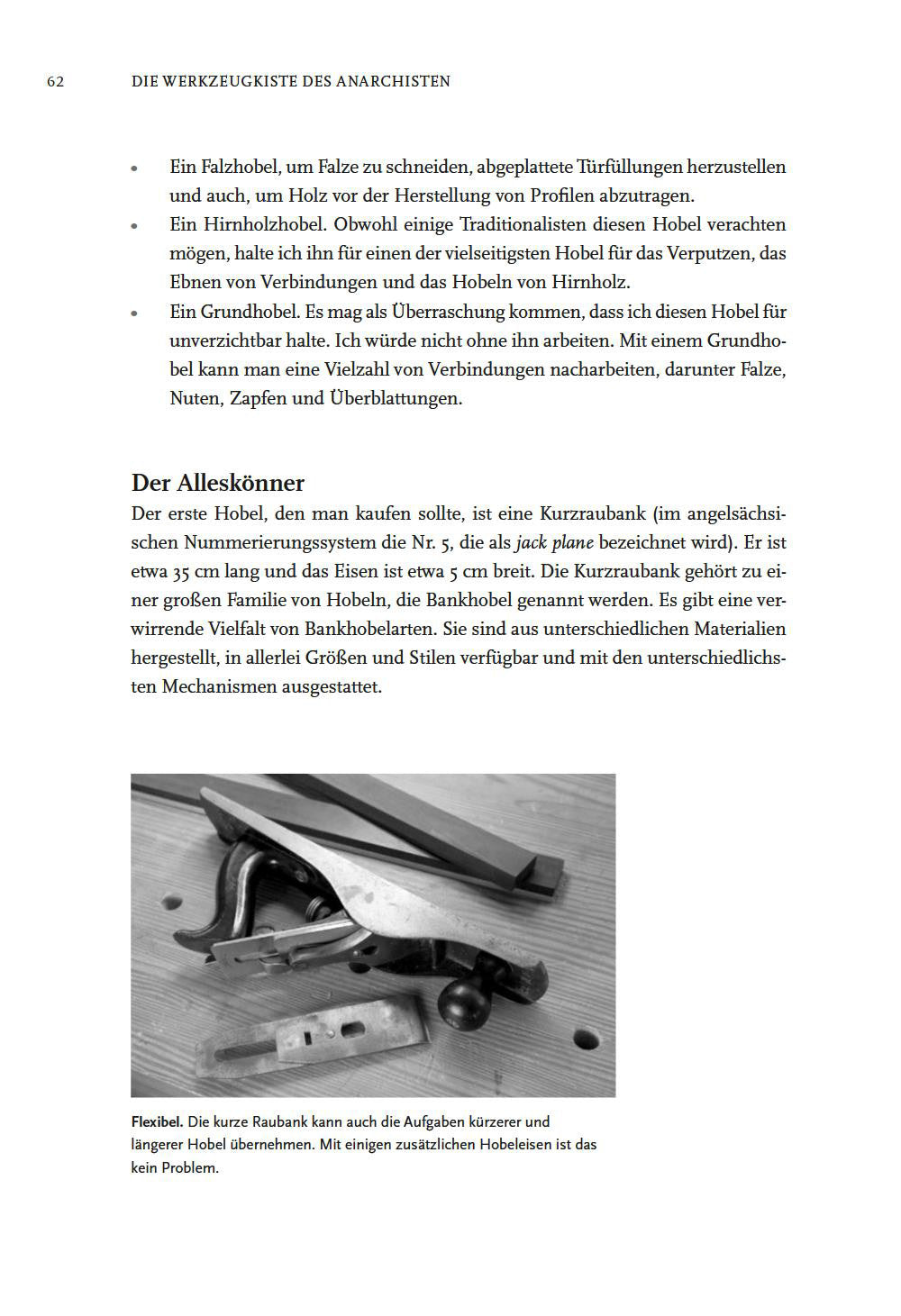 Buch „Die Werkzeugkiste des Anarchisten“ von Christopher Schwarz