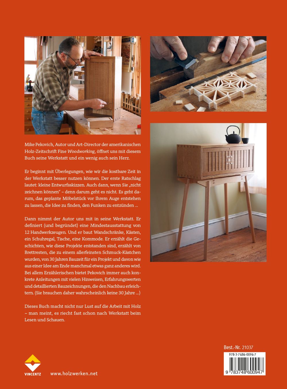 Buch „Wie wir Möbel bauen – und warum“ von Michael Pekovich