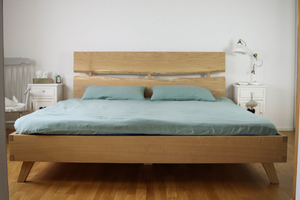Solid wood bed - digital plan