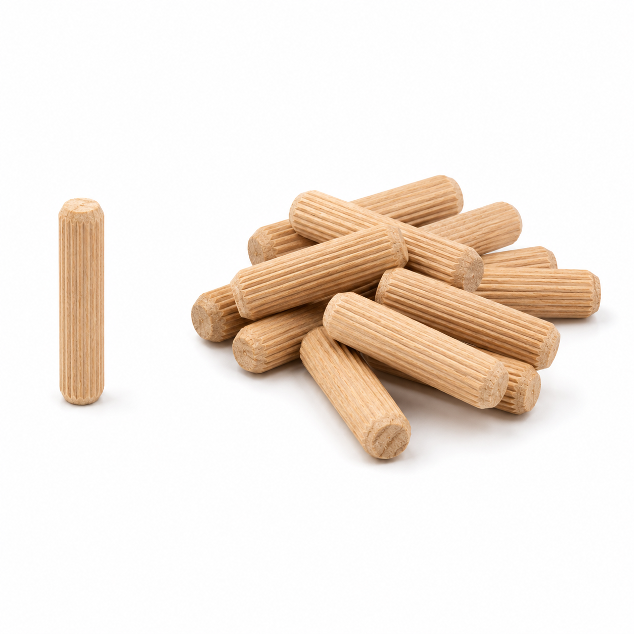 Runddübel Buche 8 mm, 150 Stück