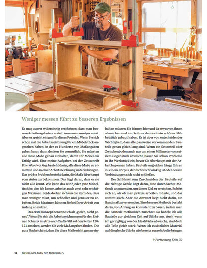 Buch „Die Grundlagen des Möbelbaus“ von Mike Pekovich