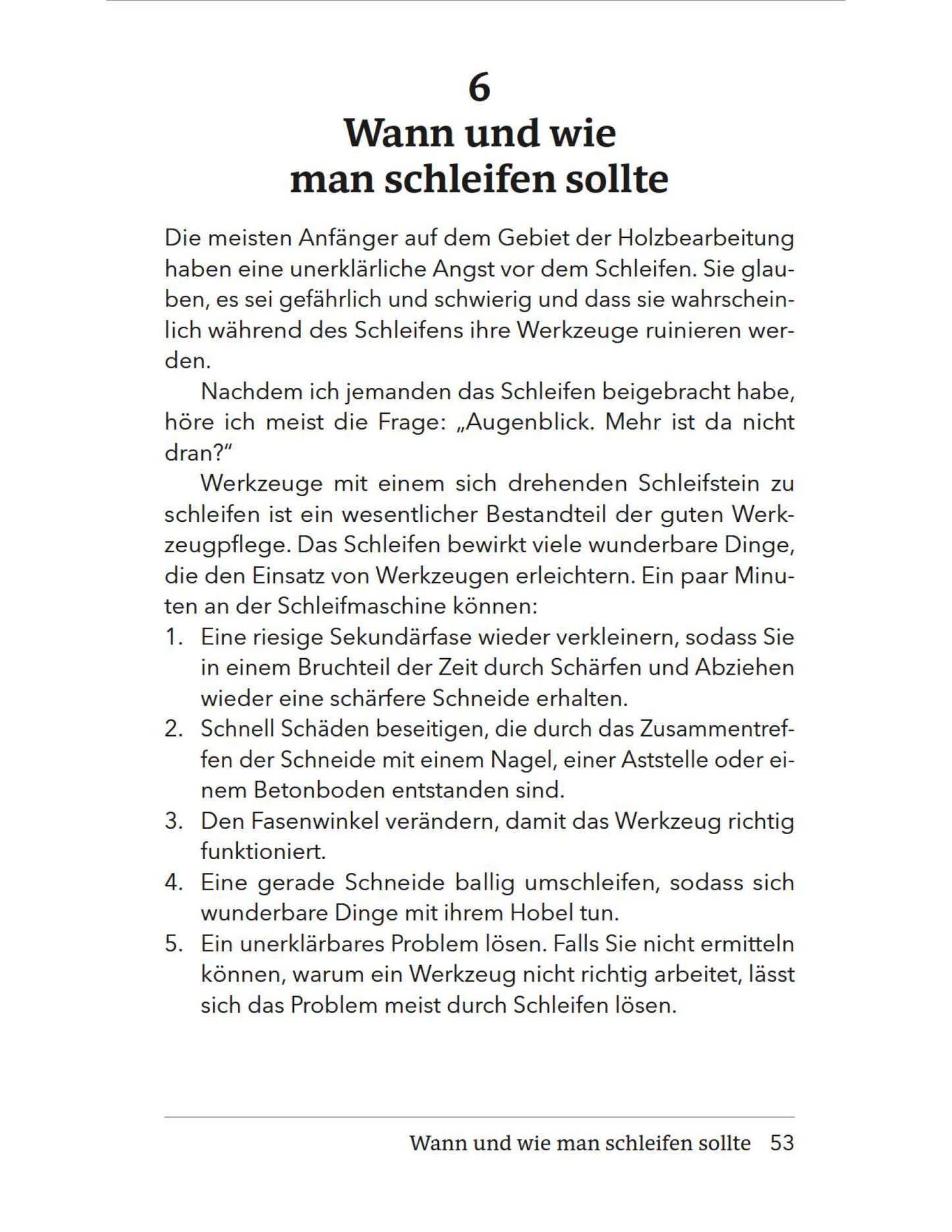 Buch „Einfach scharf" von Christopher Schwarz