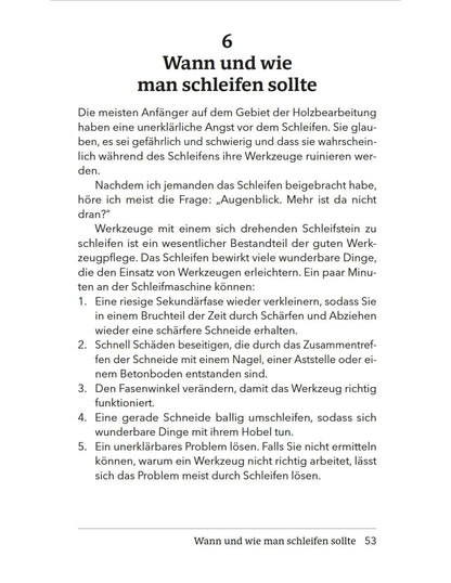 Buch „Einfach scharf" von Christopher Schwarz