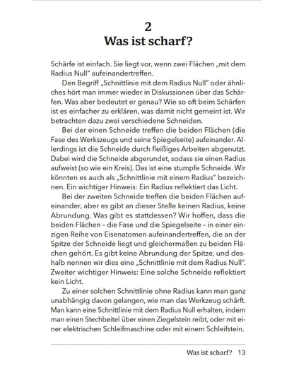 Buch „Einfach scharf" von Christopher Schwarz