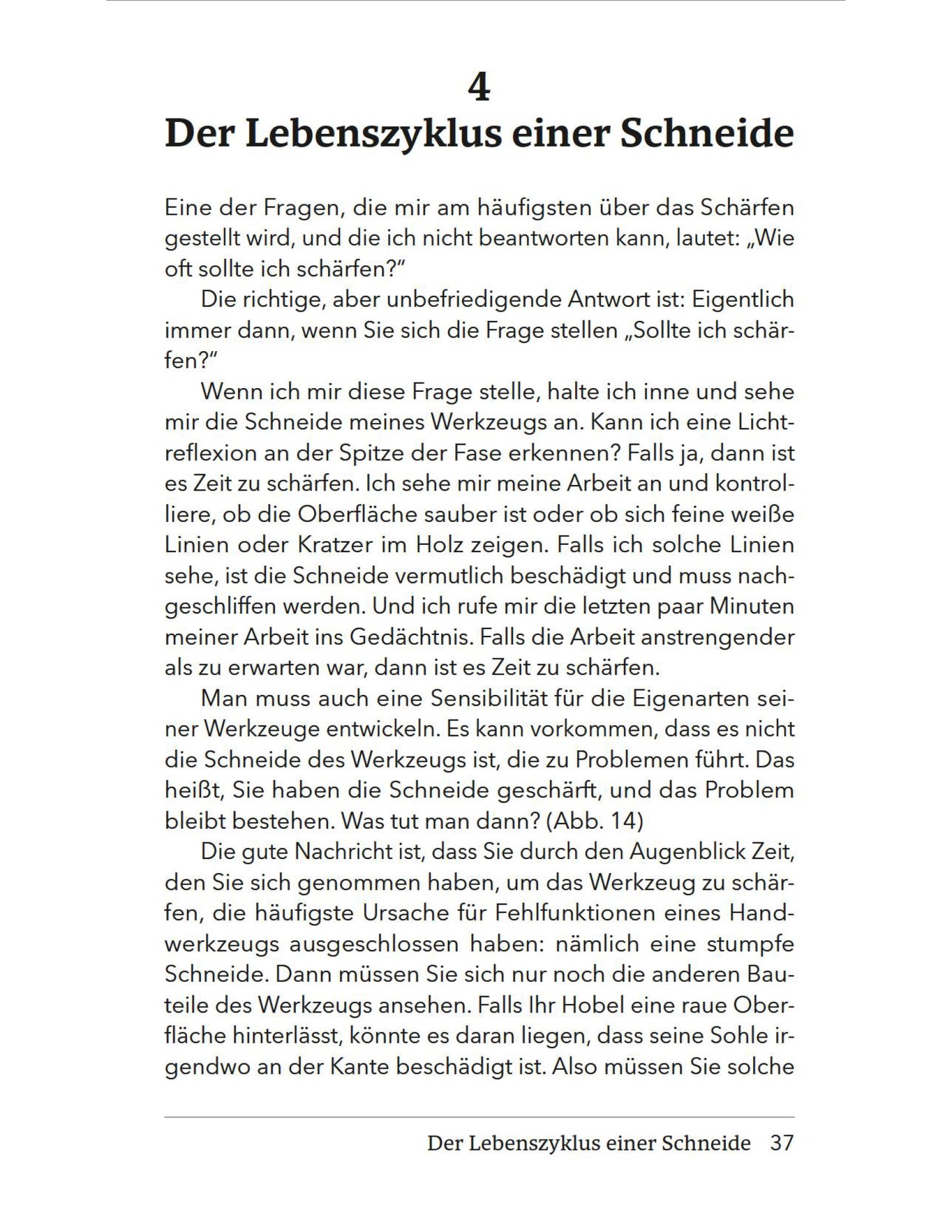 Buch „Einfach scharf" von Christopher Schwarz