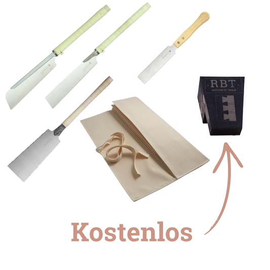 4er Set Japansägen inkl. Etui von Gyokucho & kostenloser Zinkenführung