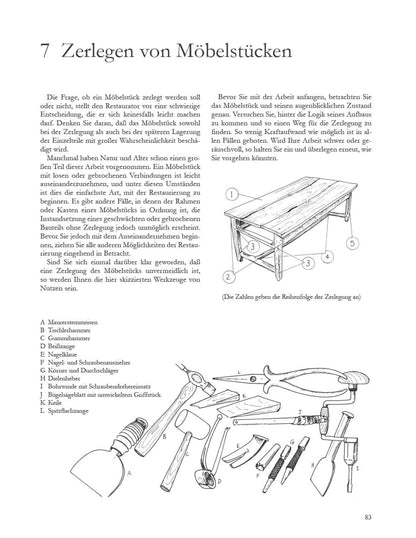 Buch „Handbuch Möbel aufarbeiten“ von Georg Buchanan