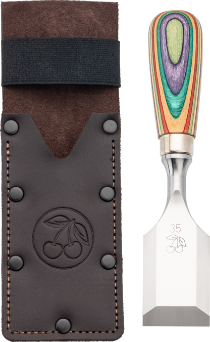 Kirschen Kurzbeitel mit Skateboardheft - 35mm mit und ohne Holster