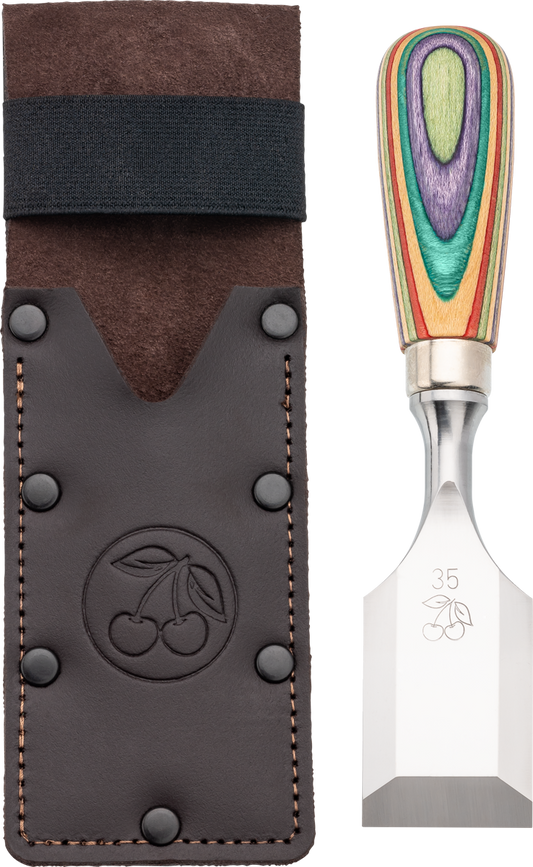 Kirschen Kurzbeitel mit Skateboardheft - 35mm mit und ohne Holster