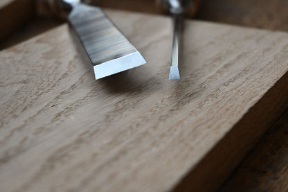 Kirschen Zinkenbeitel mit Rotbuchenheft