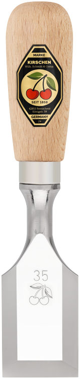 Kirschen Kurzbeitel mit Rotbuchenheft