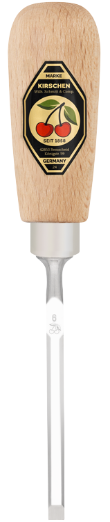 Kirschen Kurzbeitel mit Rotbuchenheft