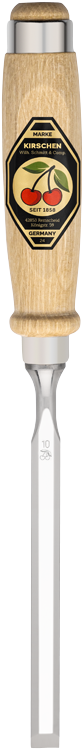 Kirschen Stechbeitel mit Weißbuchenheft (3-45mm)