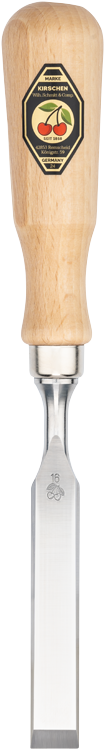 Kirschen Zinkenbeitel mit Rotbuchenheft