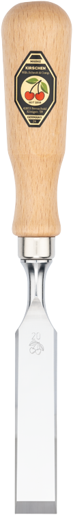Kirschen Zinkenbeitel mit Rotbuchenheft