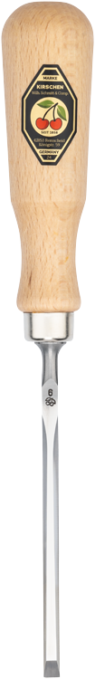 Kirschen Zinkenbeitel mit Rotbuchenheft