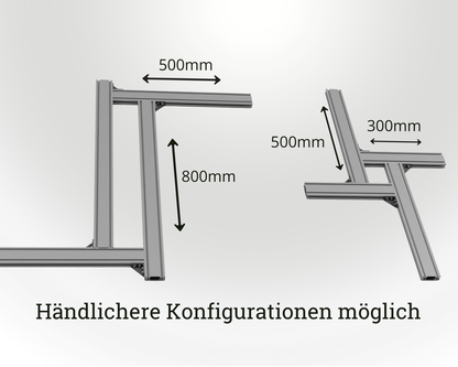 Rechteck-Fräs-Schablone RFS mit Fräszirkel *neue Funktionen