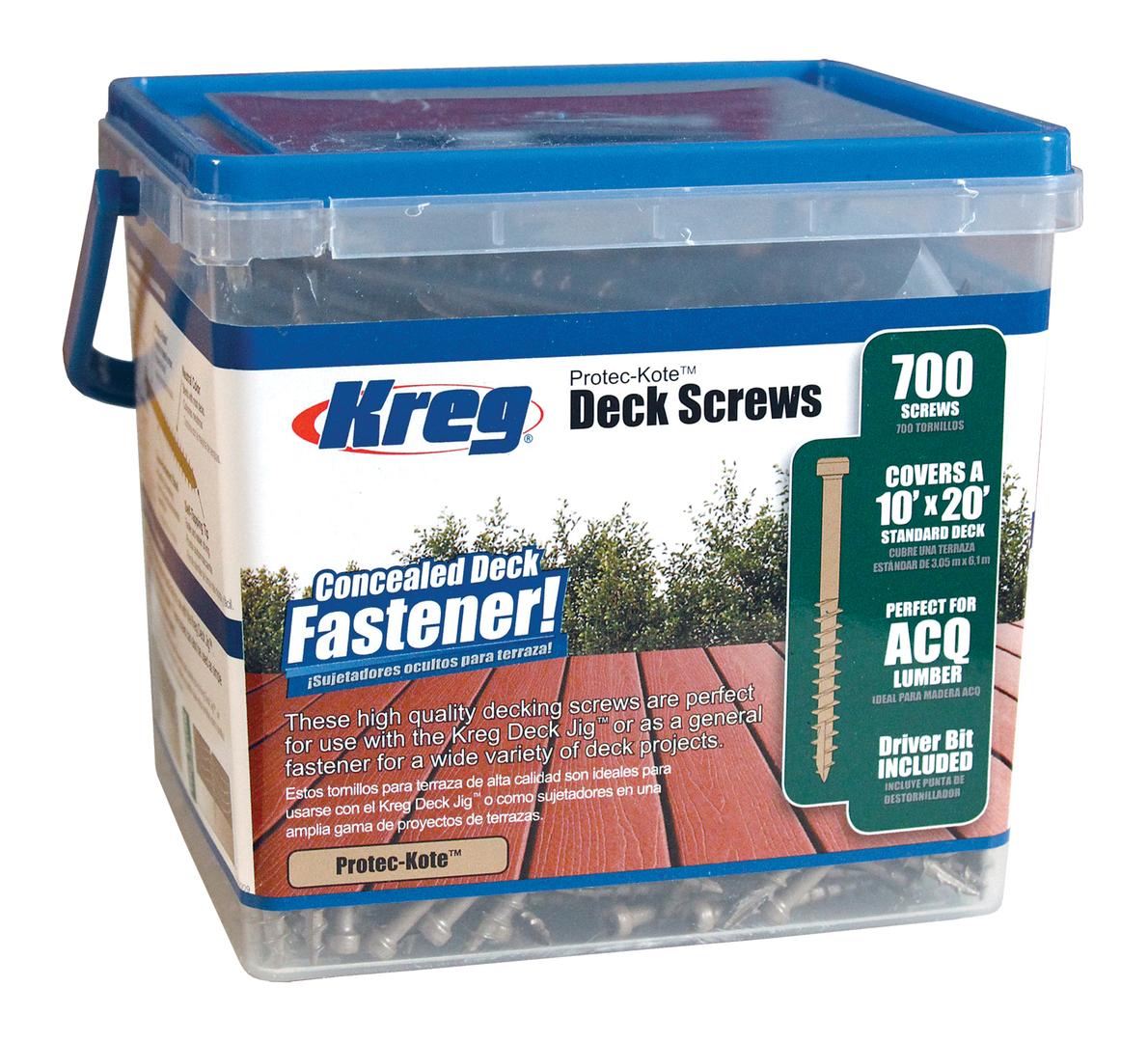 Kreg Protec-Kote Terrassenschrauben 51 mm