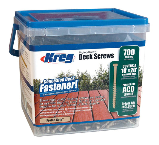 Kreg Protec-Kote Terrassenschrauben 51 mm