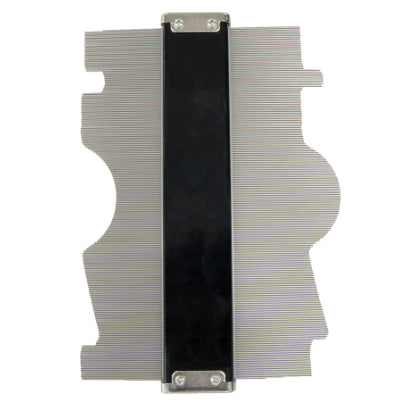 Shinwa Konturenlehre aus Edelstahl 300mm