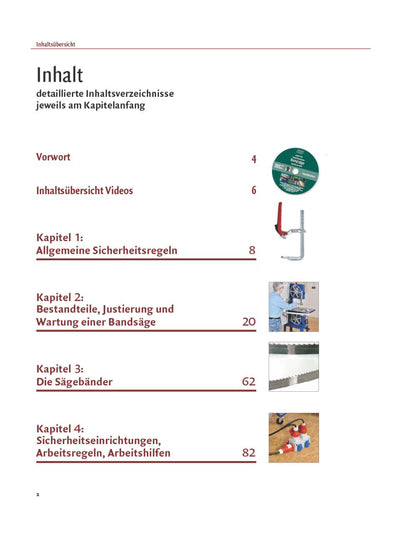 Buch „Stationärmaschinen Bandsäge" von Guido Henn