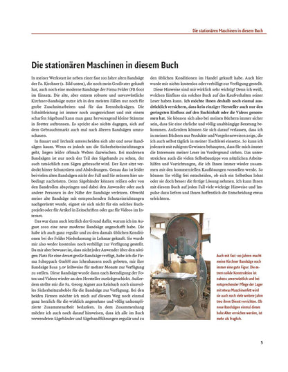 Buch „Stationärmaschinen Bandsäge" von Guido Henn