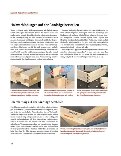 Buch „Stationärmaschinen Bandsäge" von Guido Henn