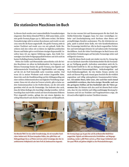 Buch „Stationärmaschinen Formatkreissäge" von Guido Henn