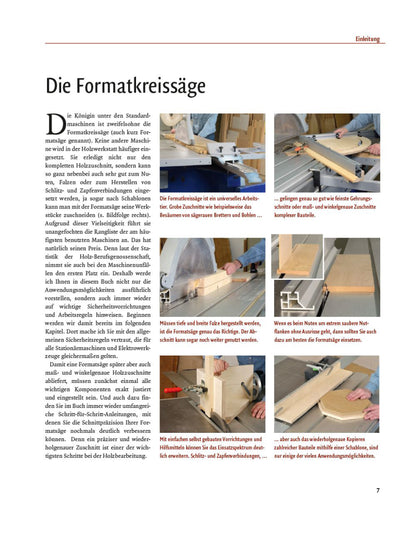 Buch „Stationärmaschinen Formatkreissäge" von Guido Henn