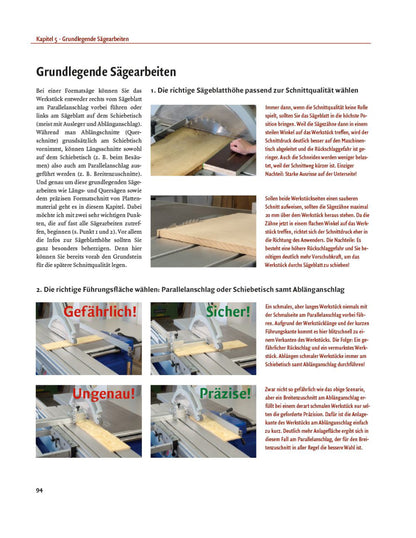 Buch „Stationärmaschinen Formatkreissäge" von Guido Henn