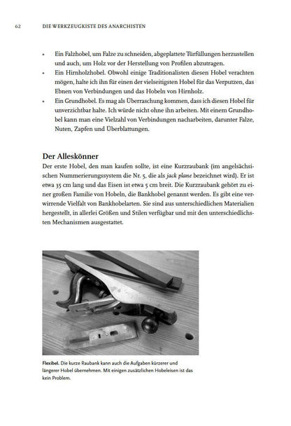 Buch „Die Werkzeugkiste des Anarchisten“ von Christopher Schwarz