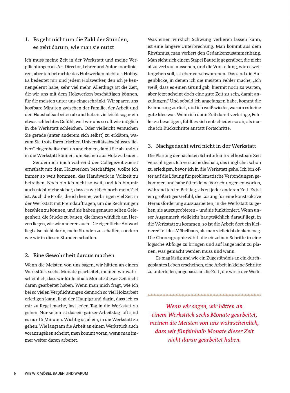 Buch „Wie wir Möbel bauen – und warum“ von Michael Pekovich