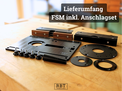 Fräsplatte und Frässystem FSM