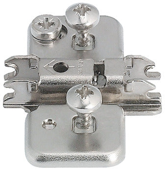 Kreuzmontageplatte für Topfband