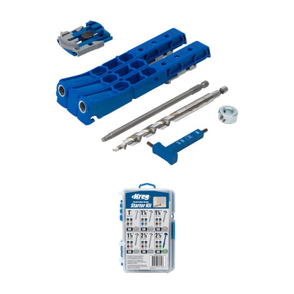 Set-Inhalt: Kreg Pocket-Hole Jig 320 mit Schrauben-Set