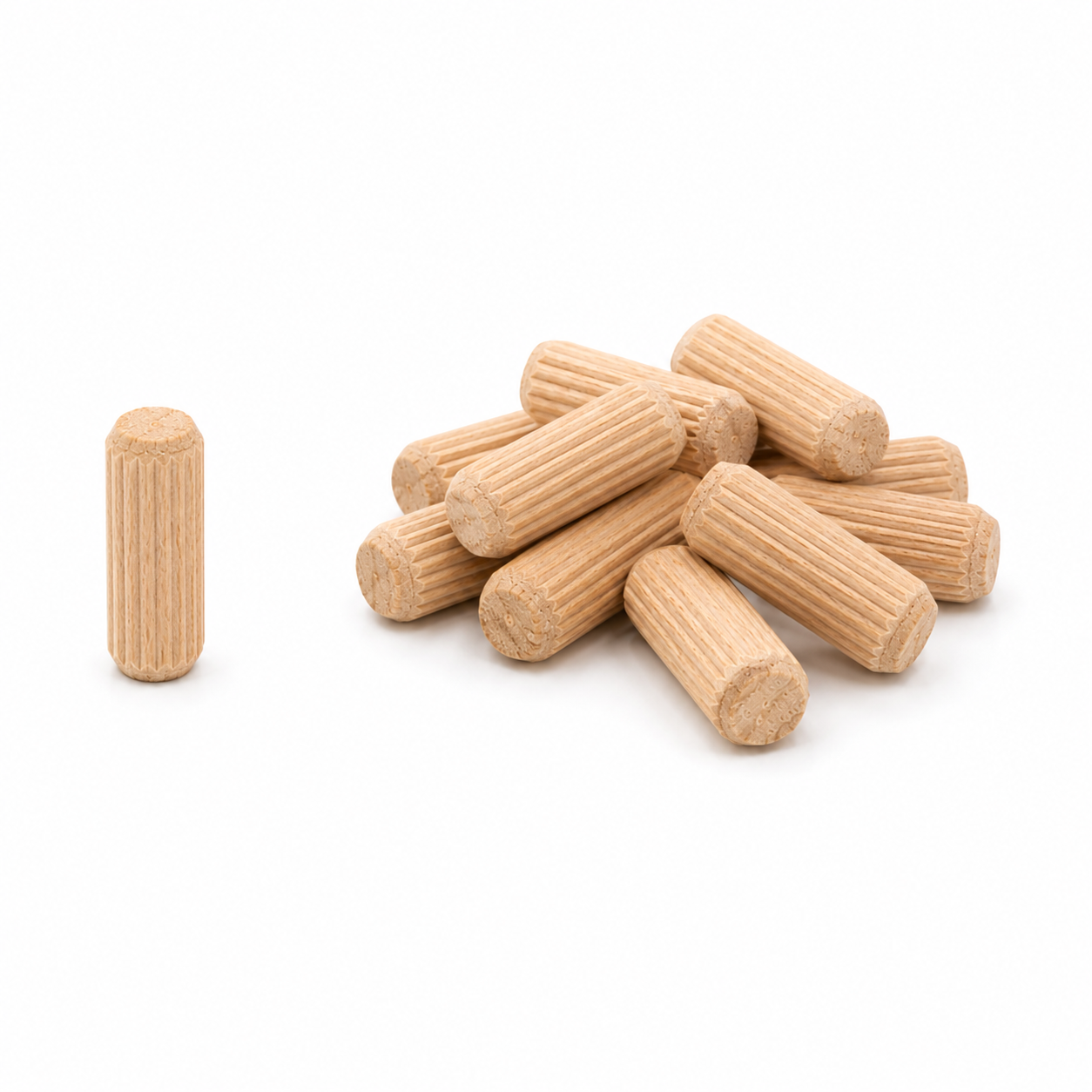 Runddübel Buche 8 mm, 150 Stück